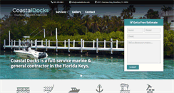 Desktop Screenshot of coastaldocks.com